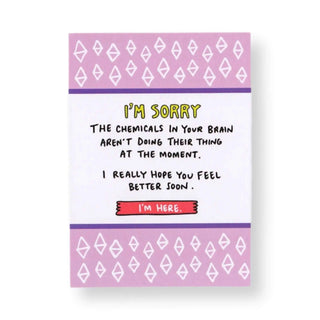 Brain Chemicals Mental Health Support Card - Prezzi