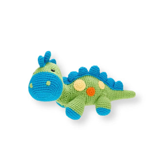 Pebble Dinosaur Rattle Steggi Green - Prezzi