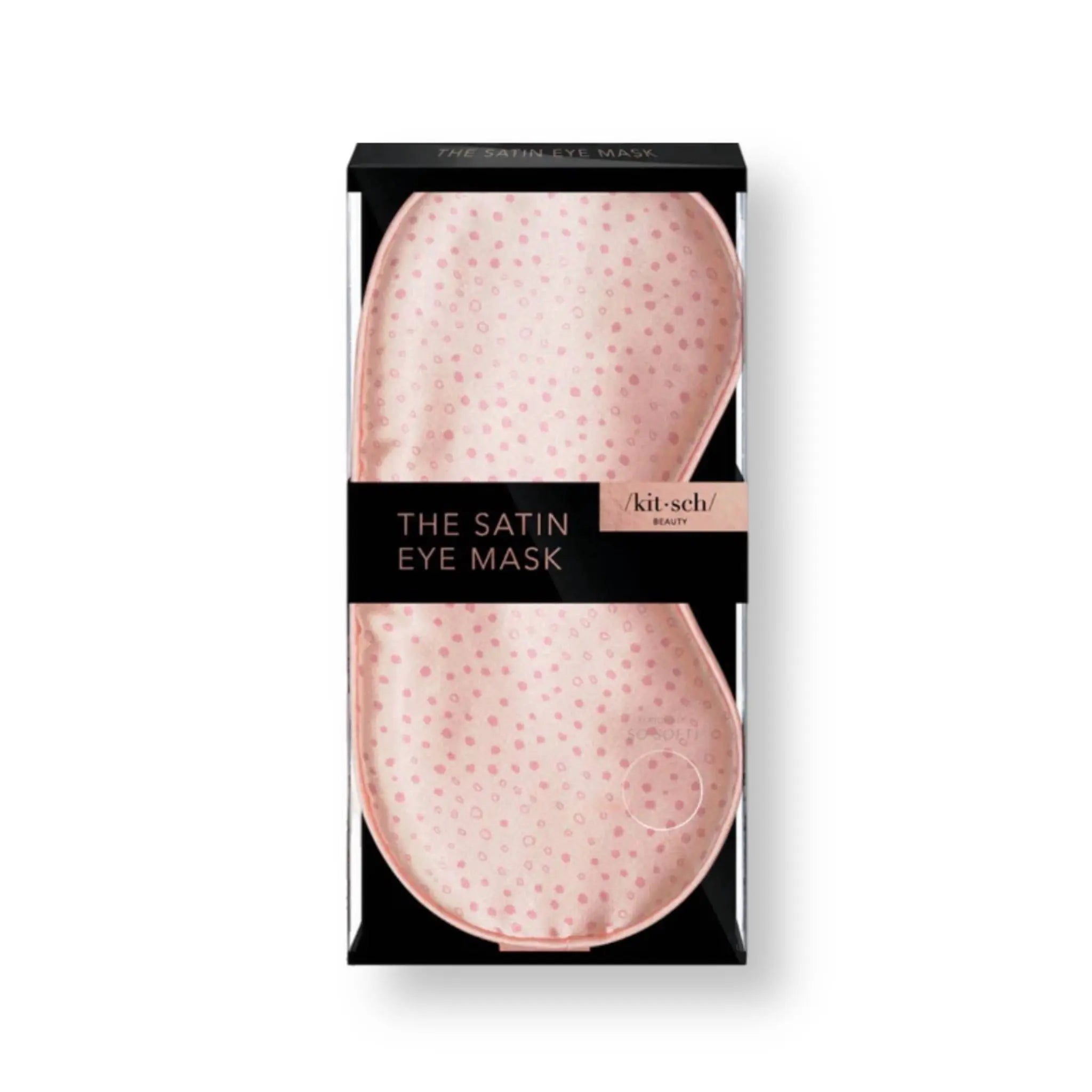 Kitsch Satin Pink Dot Eye Mask - Prezzi