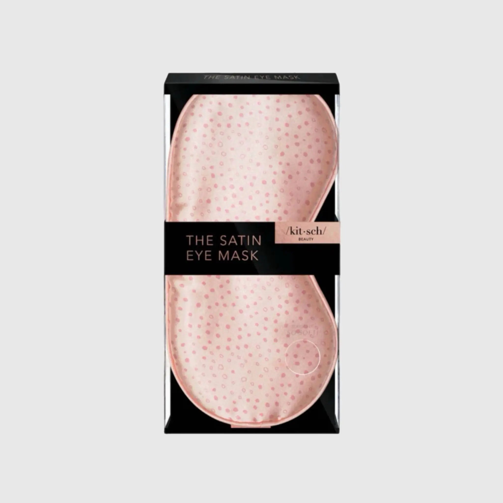 Kitsch Satin Pink Dot Eye Mask - Prezzi