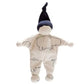 Baby Comforter White and Navy Rhino Design Best Years