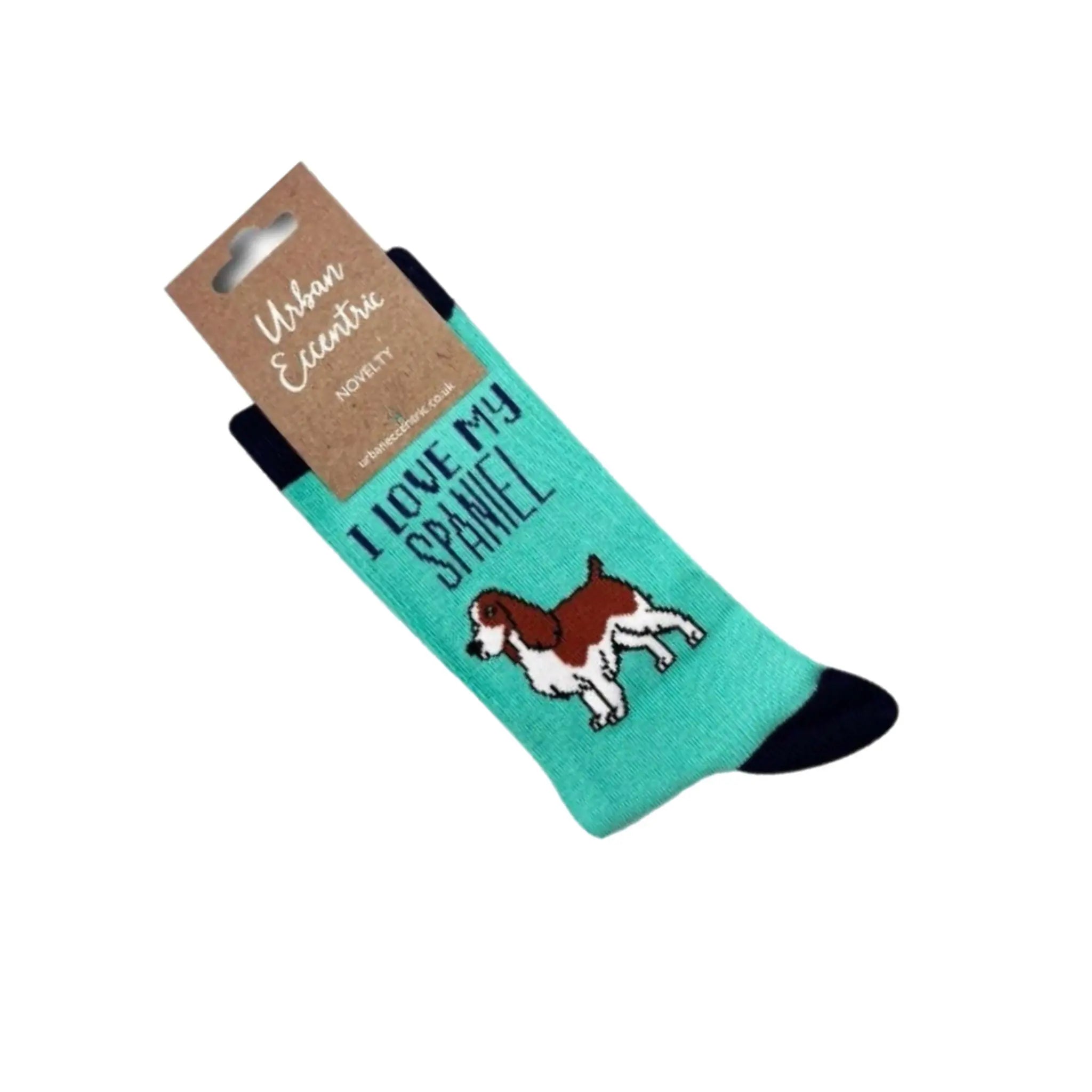 I Love My Spaniel Socks - Prezzi