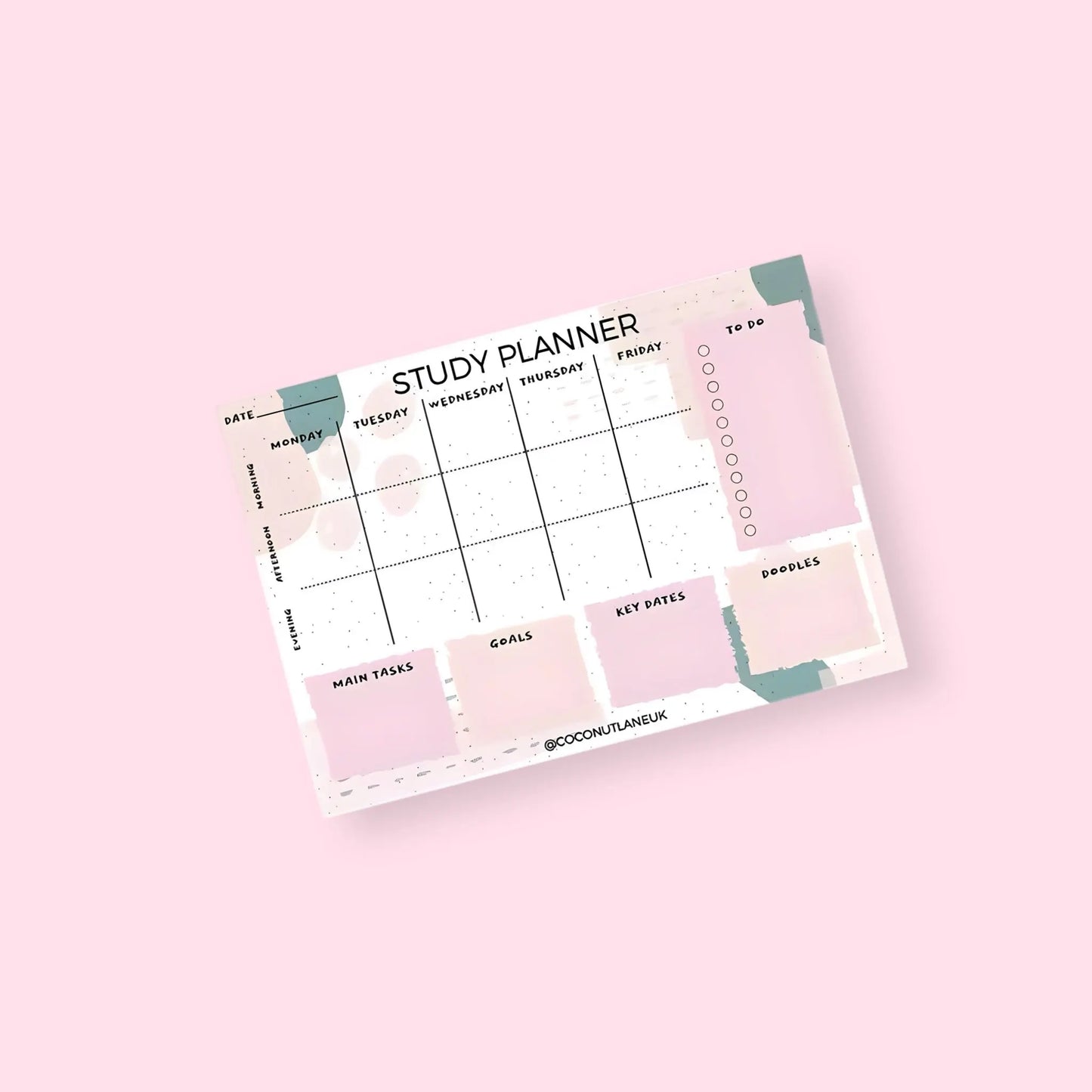 Weekly Study Planner A5 - Prezzi