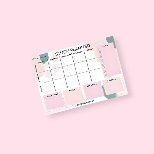 Weekly Study Planner A5 - Prezzi