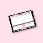 Black & Pink Animal Print Planner - Prezzi