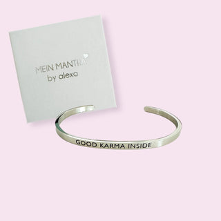 Mein Mantra "Good Karma Inside" Bracelet - Prezzi