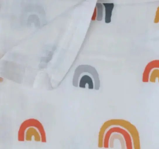 Love Mom 4 Layer Muslin Rainbows Blanket - Prezzi