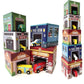Wooden Toy Cars - Sorting Vehicles and Nesting Stacking - Prezzi