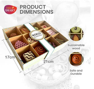 Koco Wooden Chocolates Selection Box - Prezzi