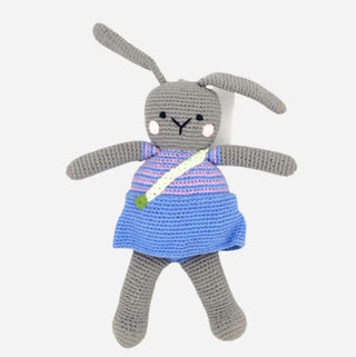 Pebble Organic Bunny Girl Grey Pebble