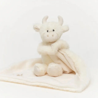 Cream Highland Cow Comforter Jomanda