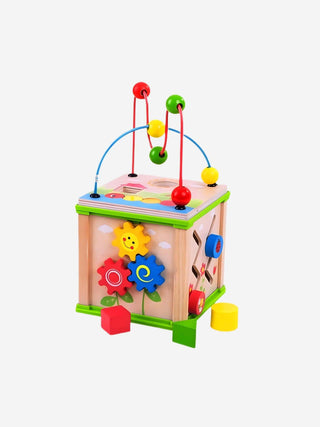 Multi Activity Wooden Cube - Prezzi