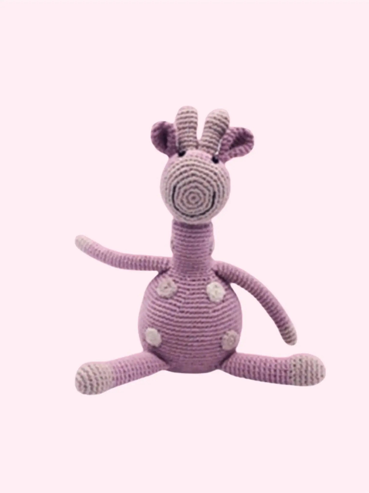 Pebble Pink Giraffe Rattle - Prezzi