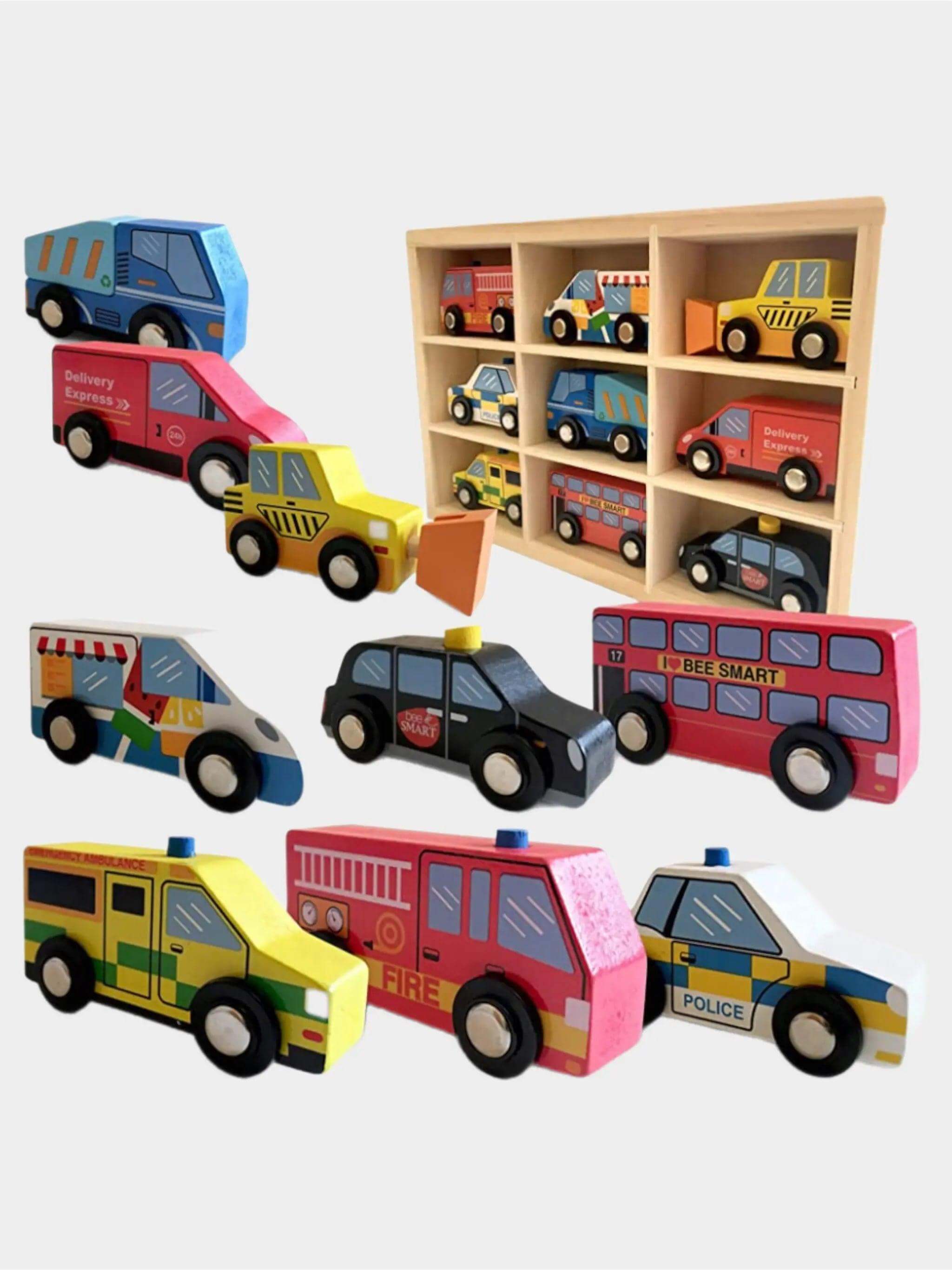 Wooden Vehicles Playset - Prezzi