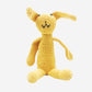 Pebble My First Bunny Rattle- Yellow - Prezzi