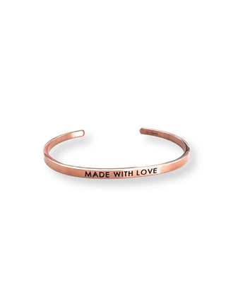 Mein Mantra - "Made With Love" Rose Bangle - Prezzi