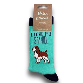 I Love My Spaniel Socks - Prezzi