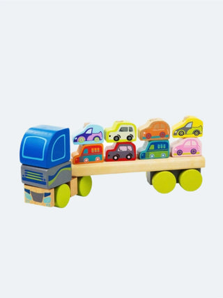 Cubika Wooden Car Transporter - Prezzi