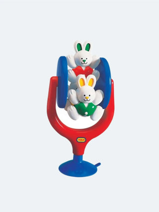 Tolo Classic Highchair Toy with Suction - Spinning Bunnies - Prezzi