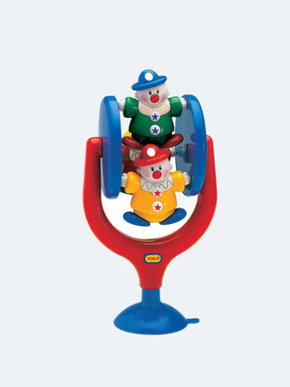 Tolo Classic Table Toy with Suction Cup - Spinning Clowns - Prezzi