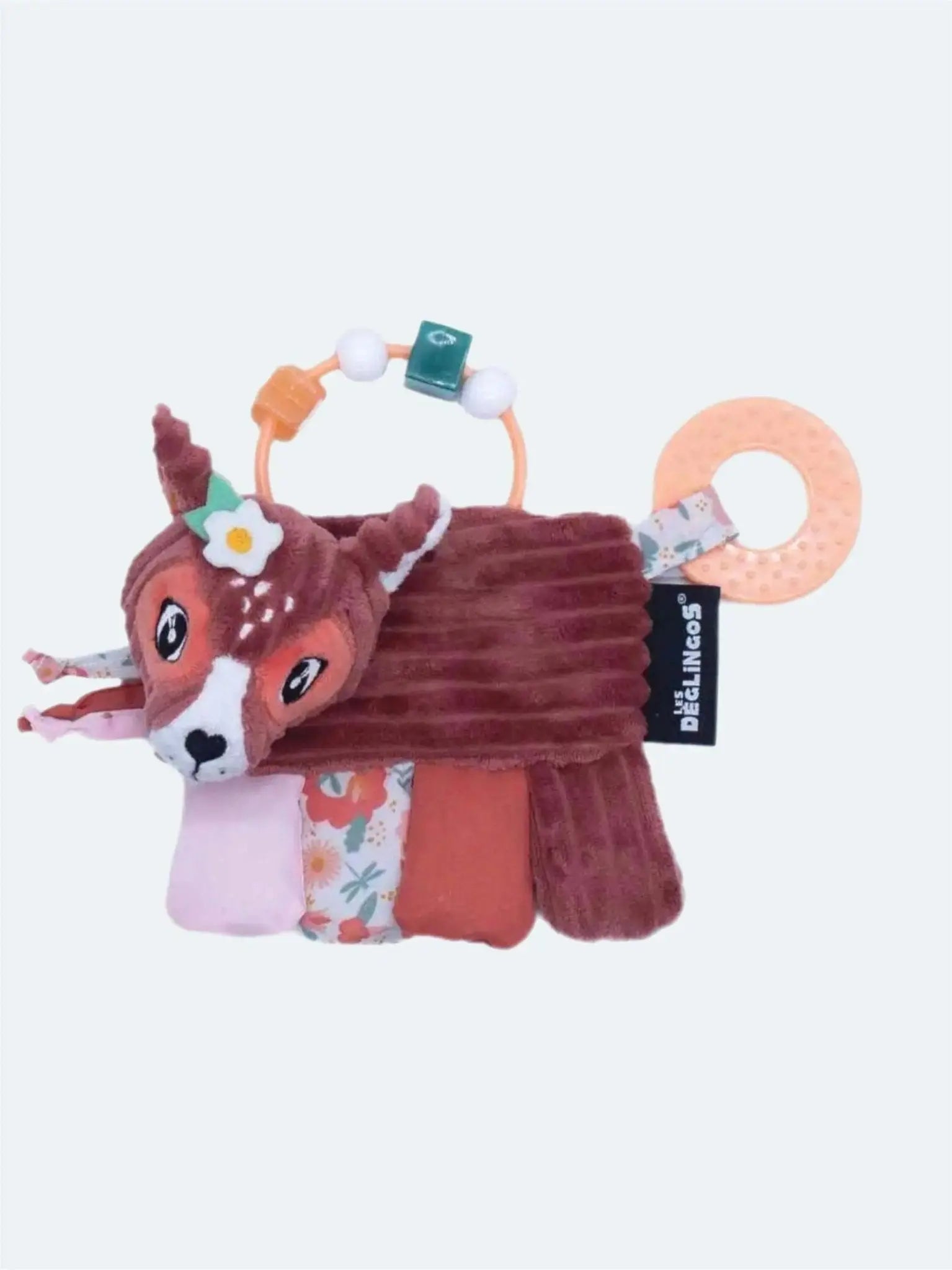 Les Deglingos Melimelos the Deer Activity Rattle - Prezzi