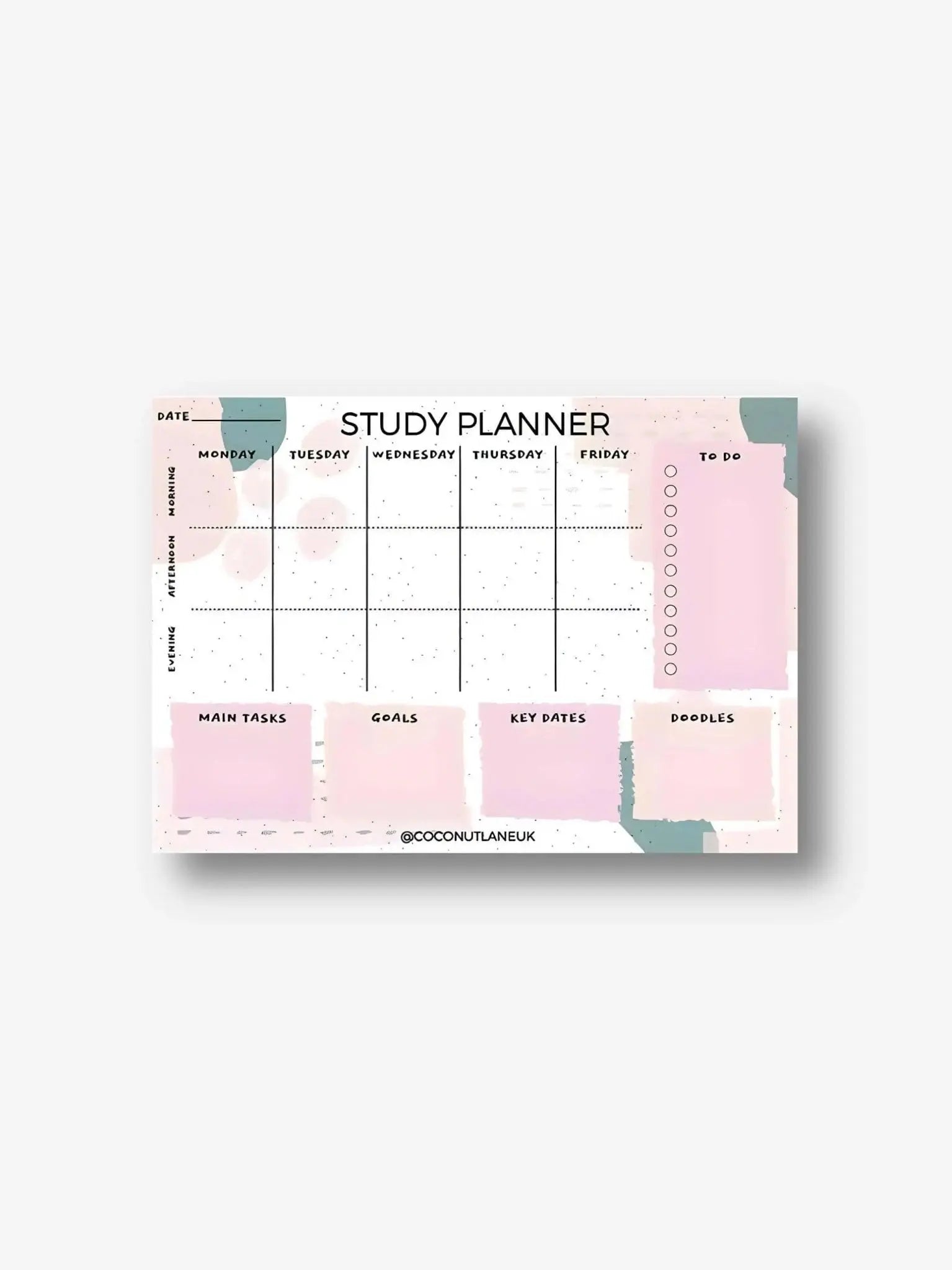 Coconut Lane Weekly Study Planner - Prezzi