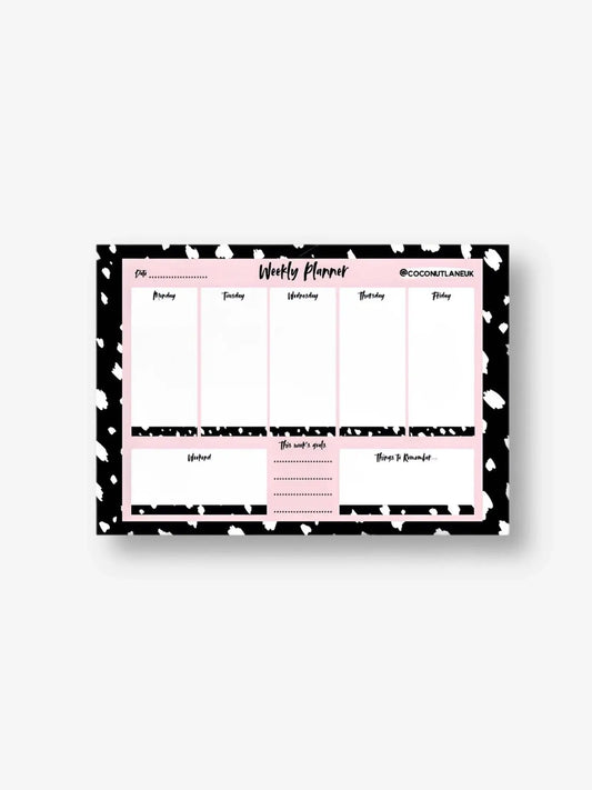 Coconut Lane Planner Black Print - Prezzi