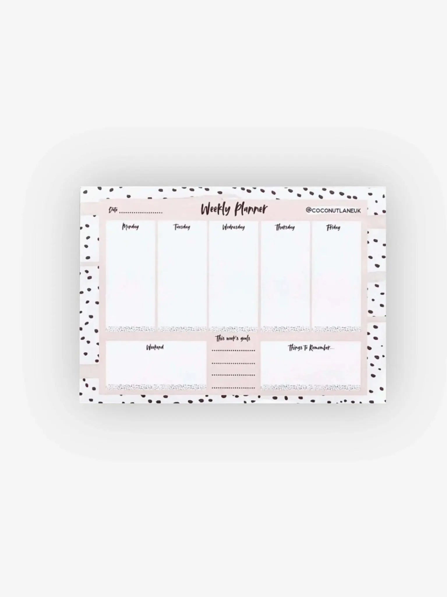 Coconut Lane Pink Dalmation Planner - Prezzi