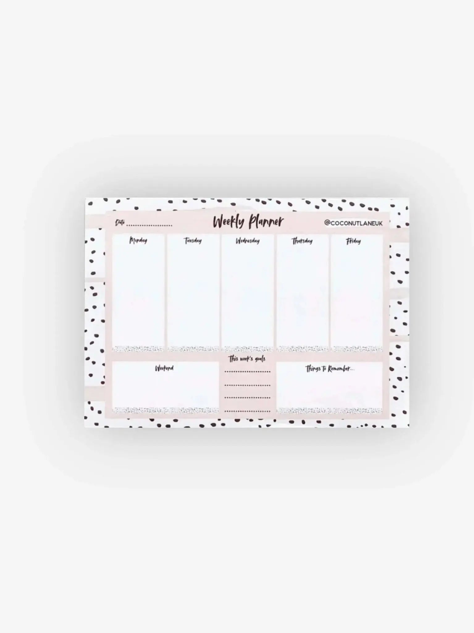 Coconut Lane Pink Dalmation Planner - Prezzi