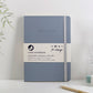 Vent Dusty Blue Recycled Leather Notebook A5 - Prezzi