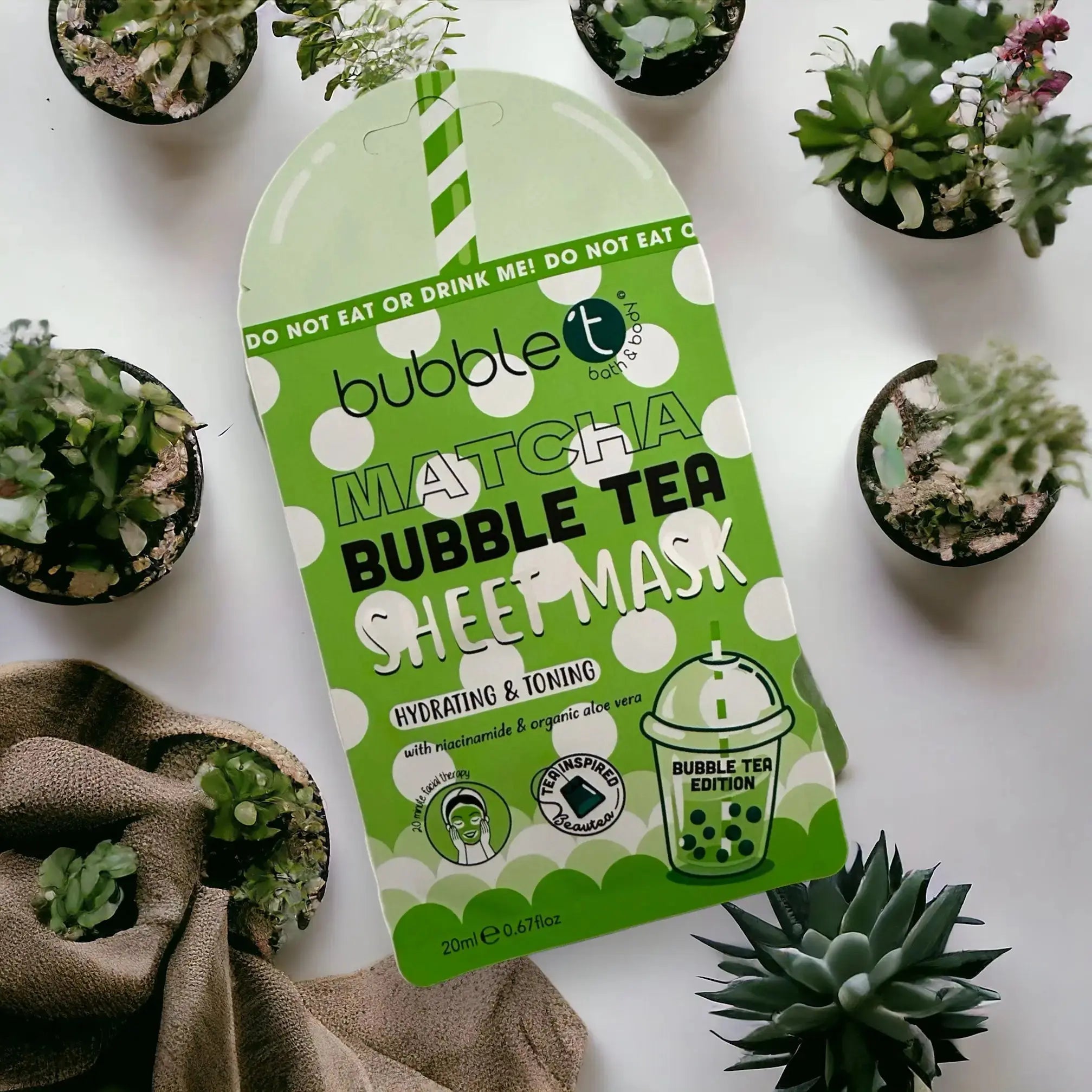 Matcha Bubble Tea Mask - Prezzi