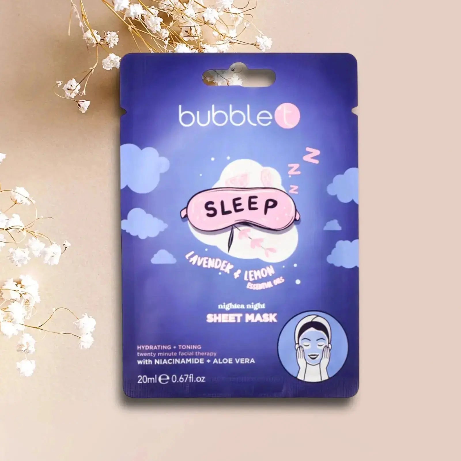 Lavender & Lemon Hydrating Sheet Mask - Prezzi