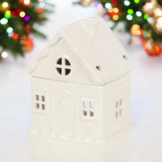 White Gingerbread House Burner Something Different