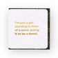 Just A Girl Brainbox Candy