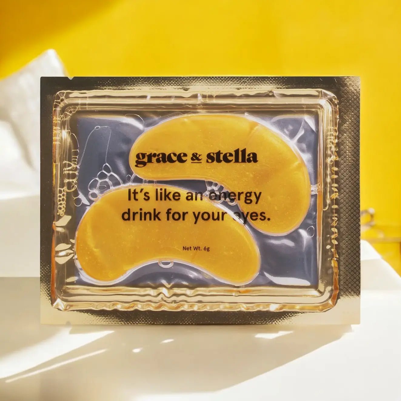 Grace & Stella - Under Eye Mask - Vegan - Gold Grace & Stella