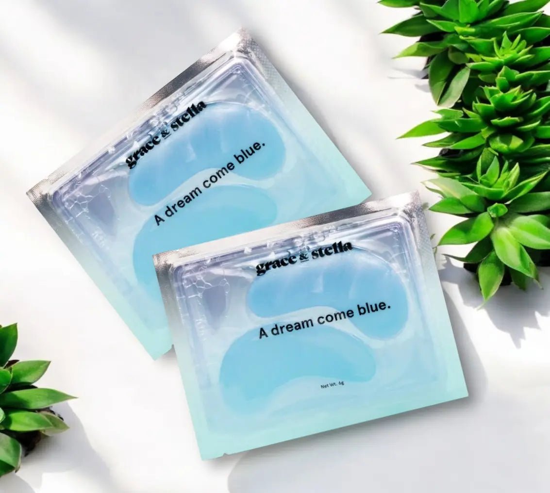 Grace & Stella Under Eye Mask - Vegan - Blue Grace & Stella