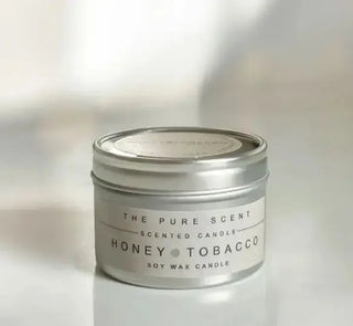 Mini Honey & Tobacco Soy Candle THE PURE SCENT