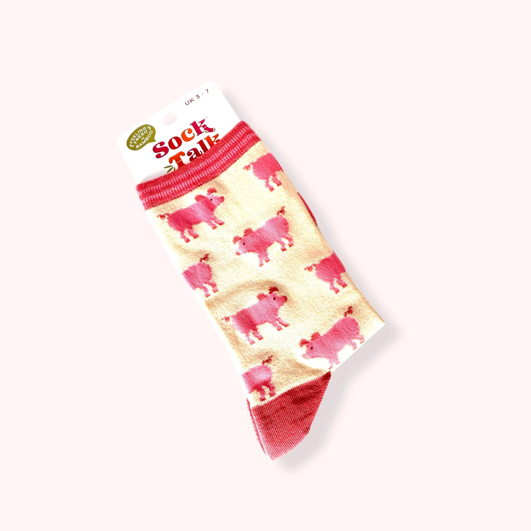 Sock Talk Pink Pigs Socks Sock Talk