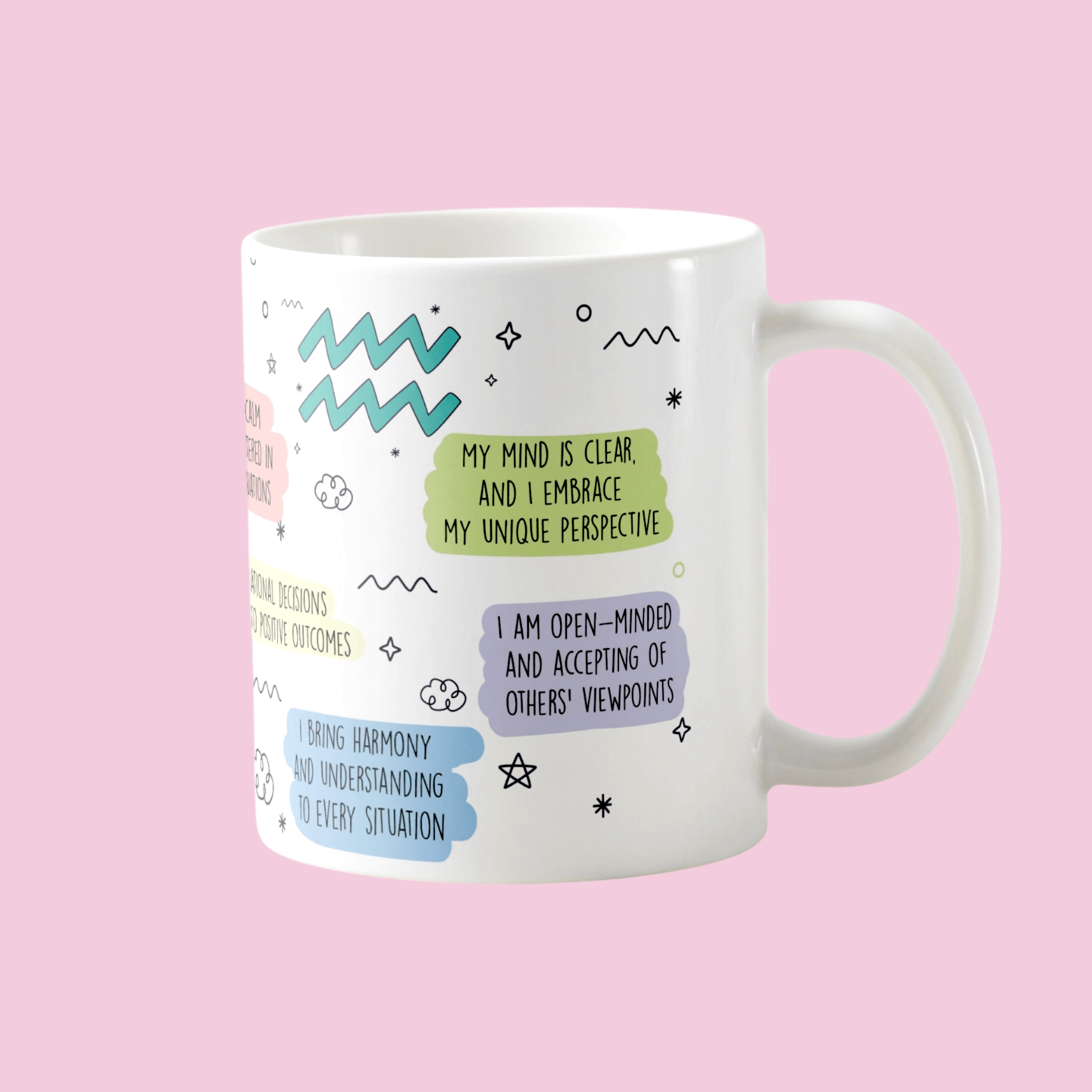 Aquarius Affirmation Mug Prezzi