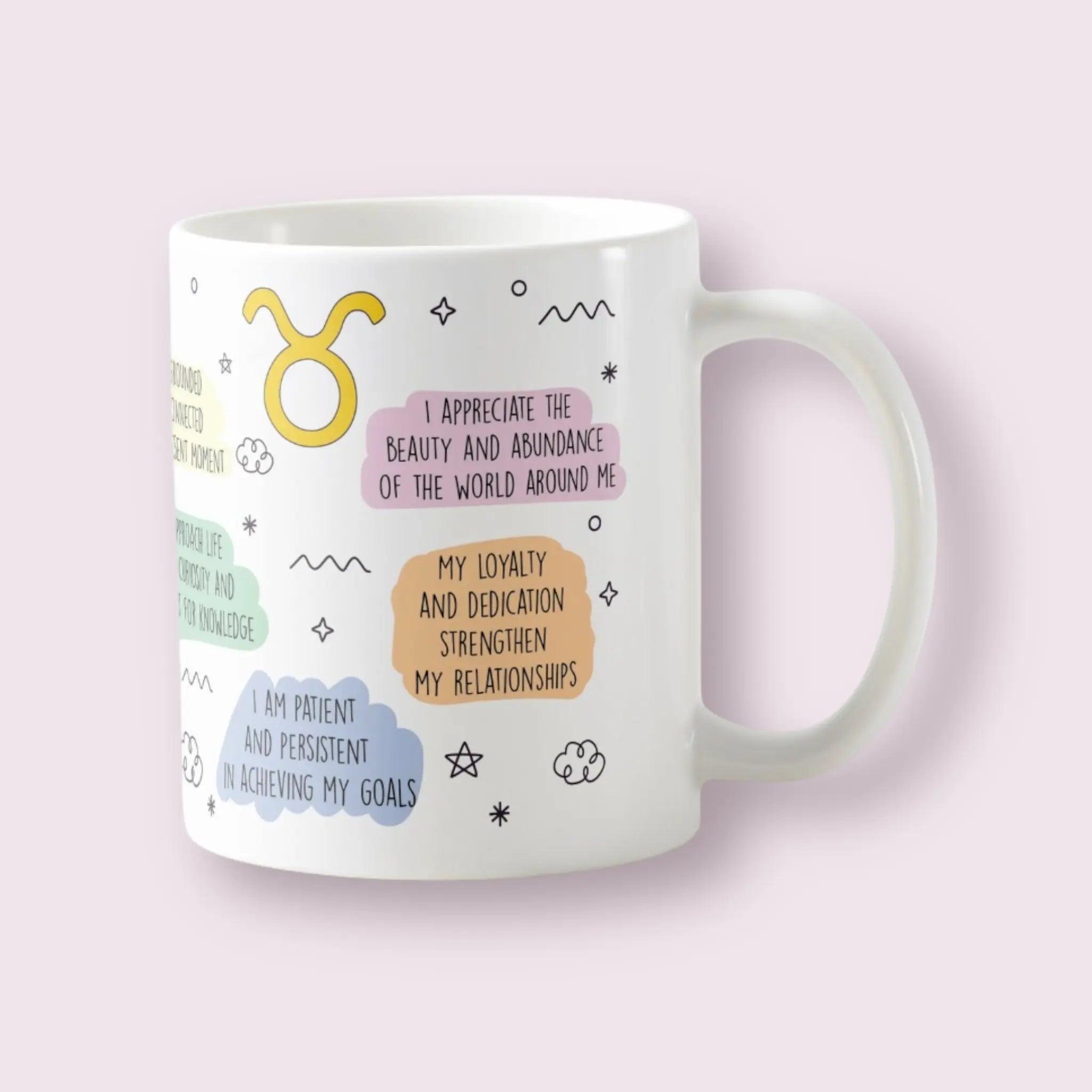 Taurus Affirmation Mug - Prezzi