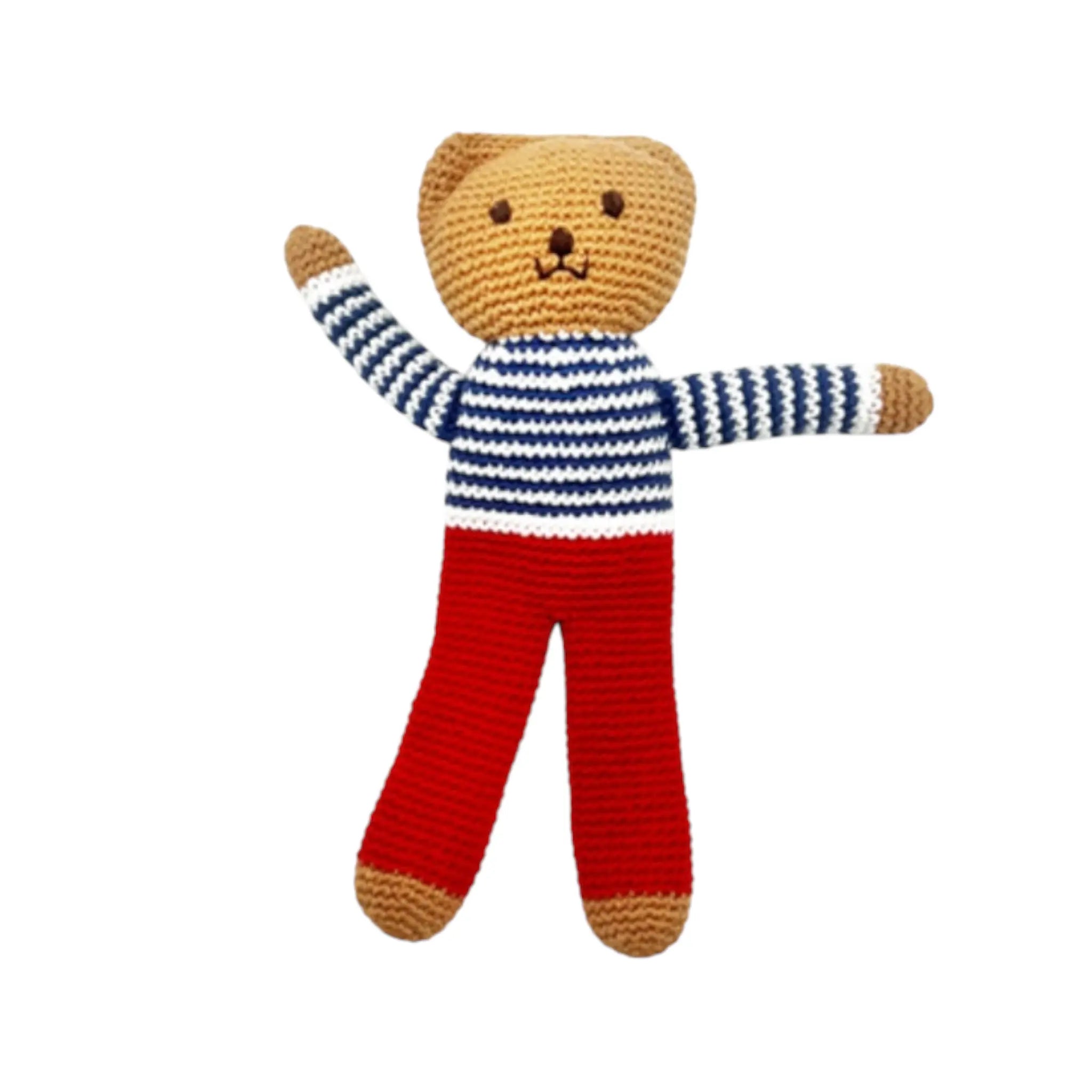 Pebble Flipps Red Trouser Teddy - Prezzi