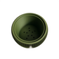 RETRO RIBBED PLANTER MATTE OLIVE