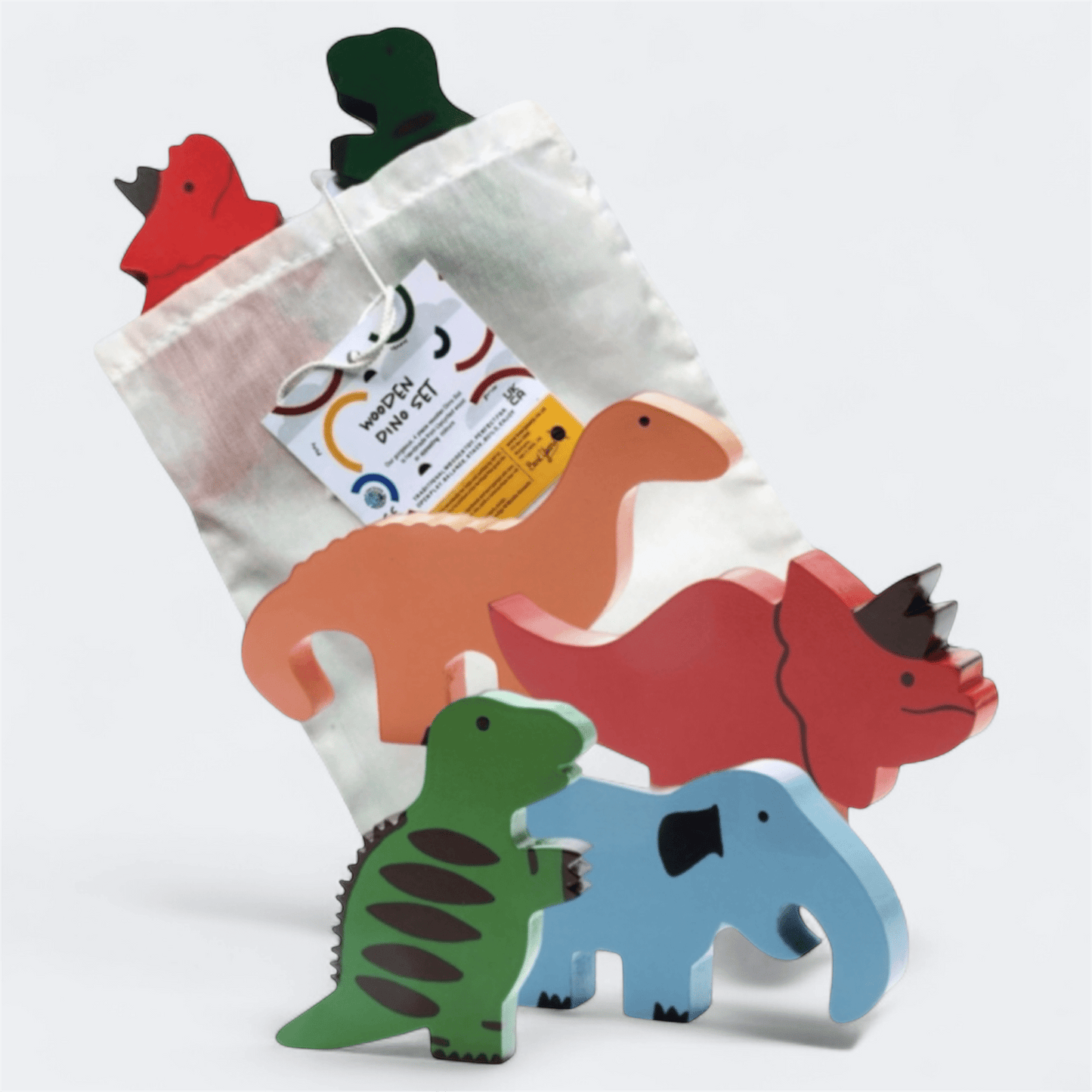 Best Years Wooden Dinosaur Set - Prezzi