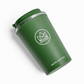 Neon Kactus Insulated Coffee Cup - Happy Camper 12oz Neon Kactus