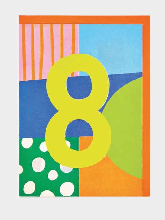 Age 8 Birthday card - Prezzi