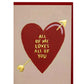 All of Me loves all of You card - Prezzi