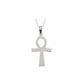 Ankh Silver Pendant Necklace - Prezzi