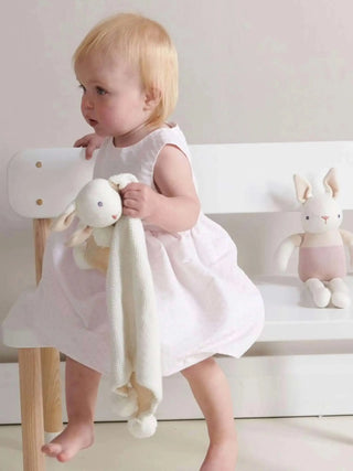 Baby Threads Cream Bunny Comforter - Prezzi