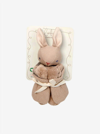 Baby Threads Taupe Bunny Comforter - Prezzi