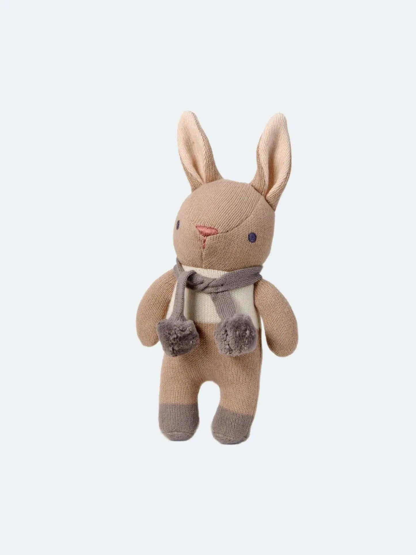 Baby Threads Taupe Bunny Rattle - Prezzi